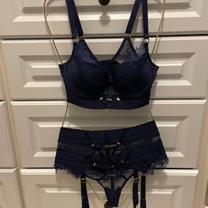 Honey Birdette Navy Belinda 32D S S